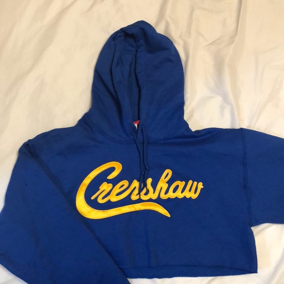 Crenshaw Cropped Hoodie